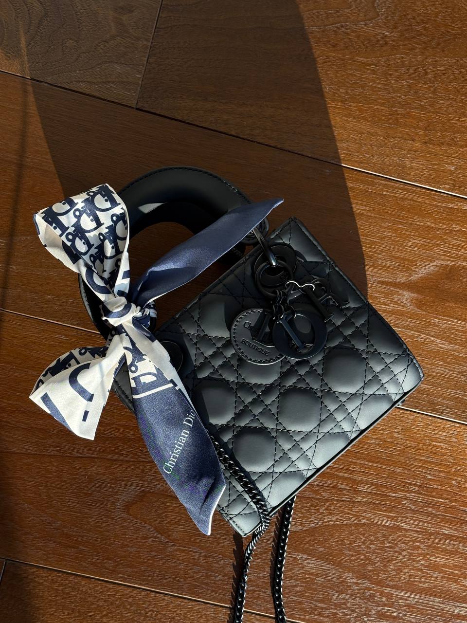 Dior Lady D-Joy Mikro Bag Total Black - 11