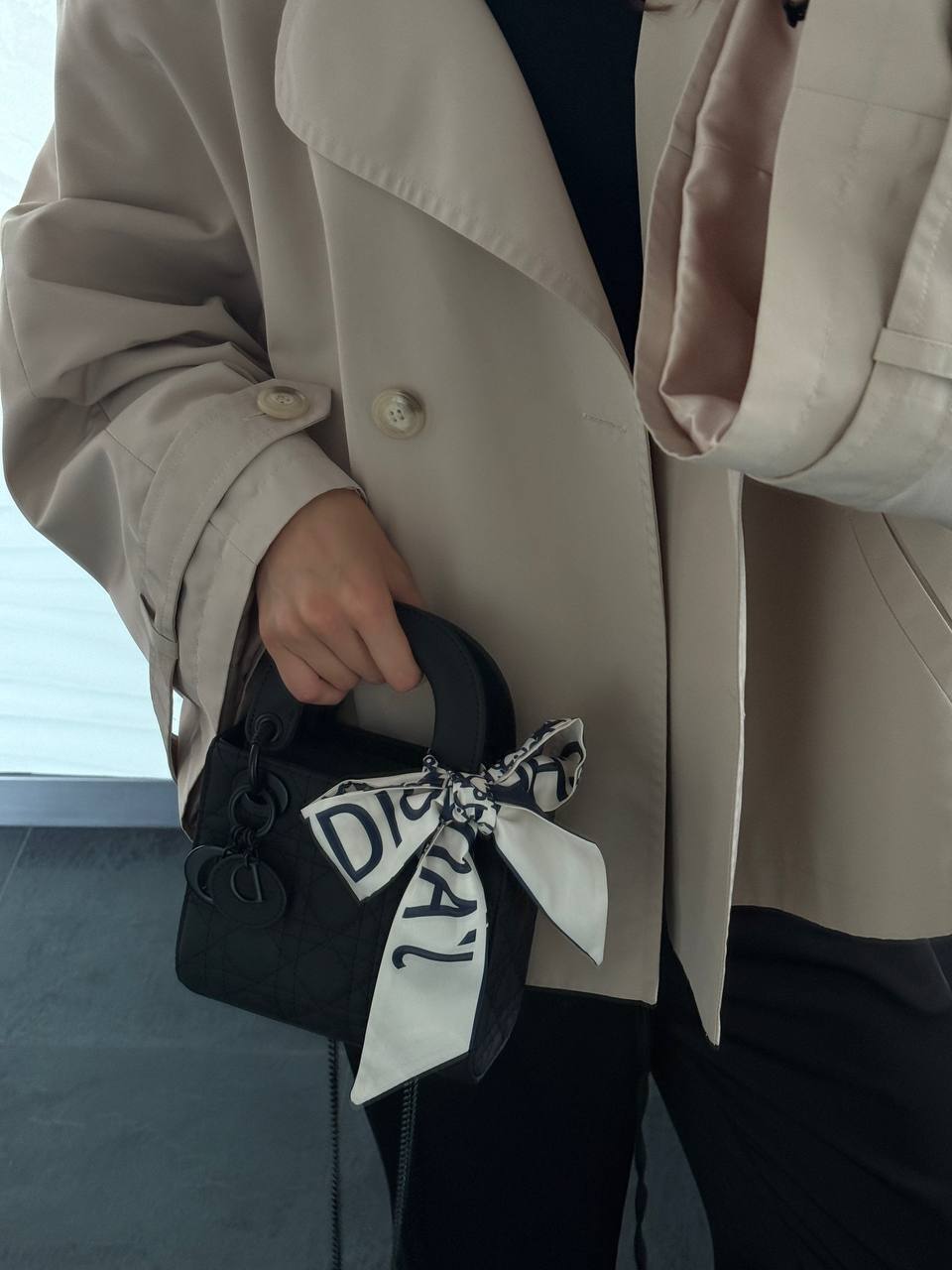 Dior Lady D-Joy Mikro Bag Total Black - 3