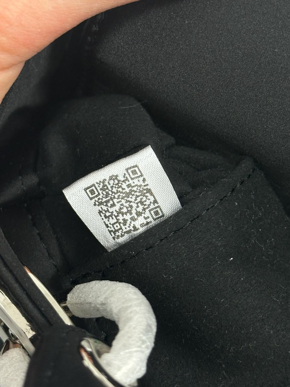 Dior Mini Lady Dior Bag Black Strass Cannage Satin - 14