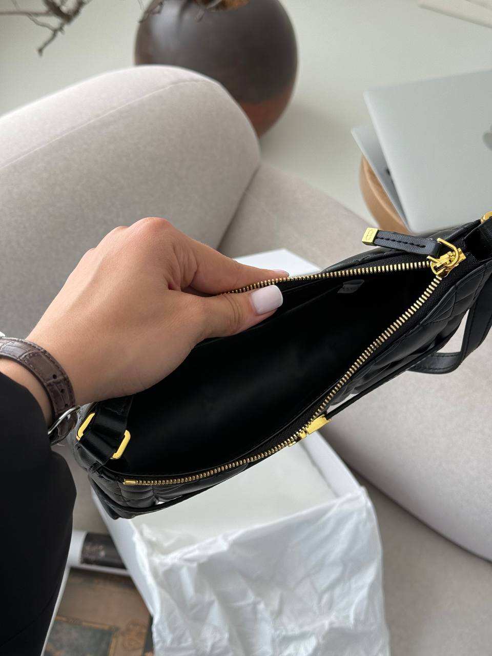 Dior Miss Caro Cigale Mini Bag Black - 16