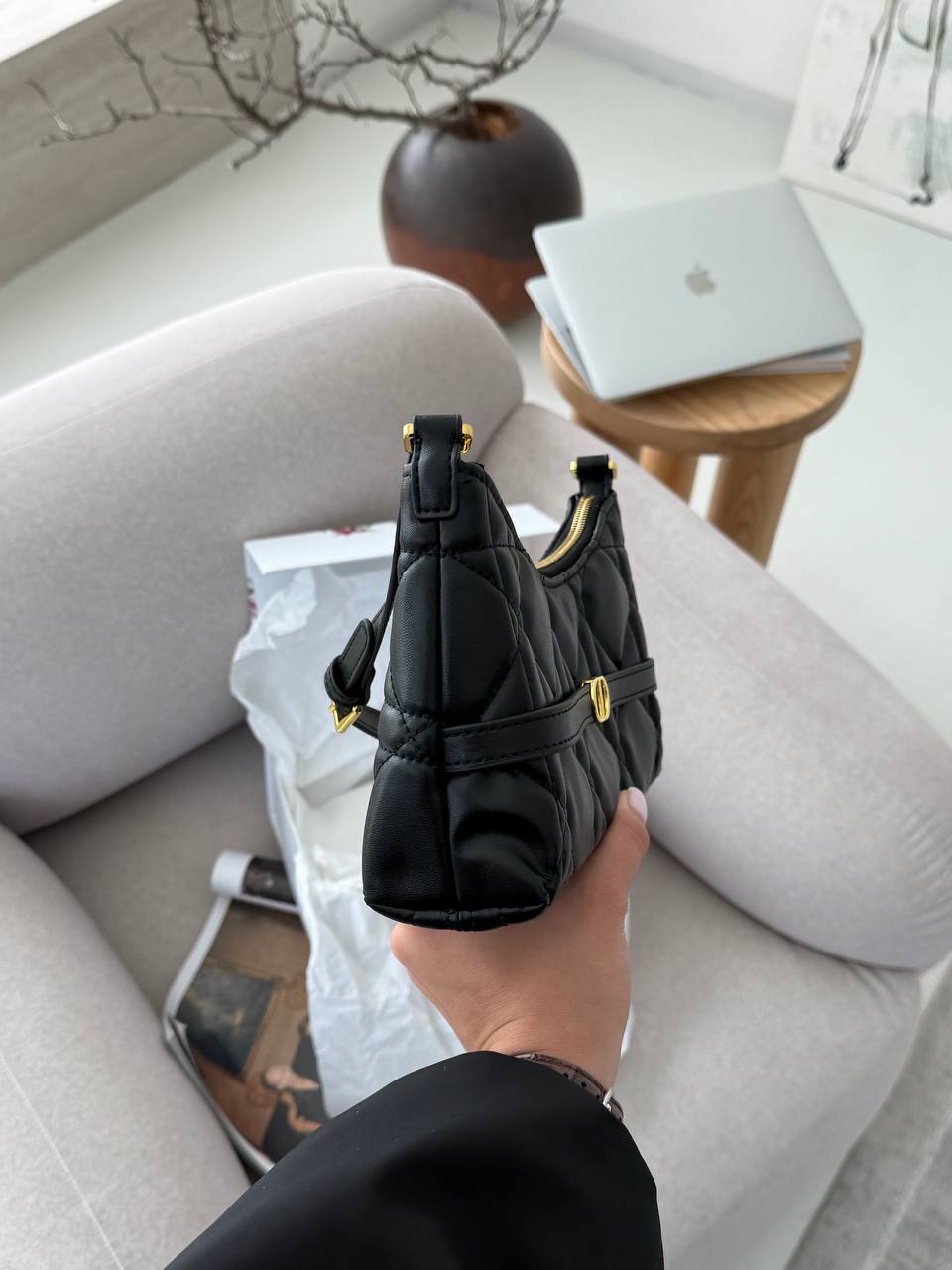 Dior Miss Caro Cigale Mini Bag Black - 8