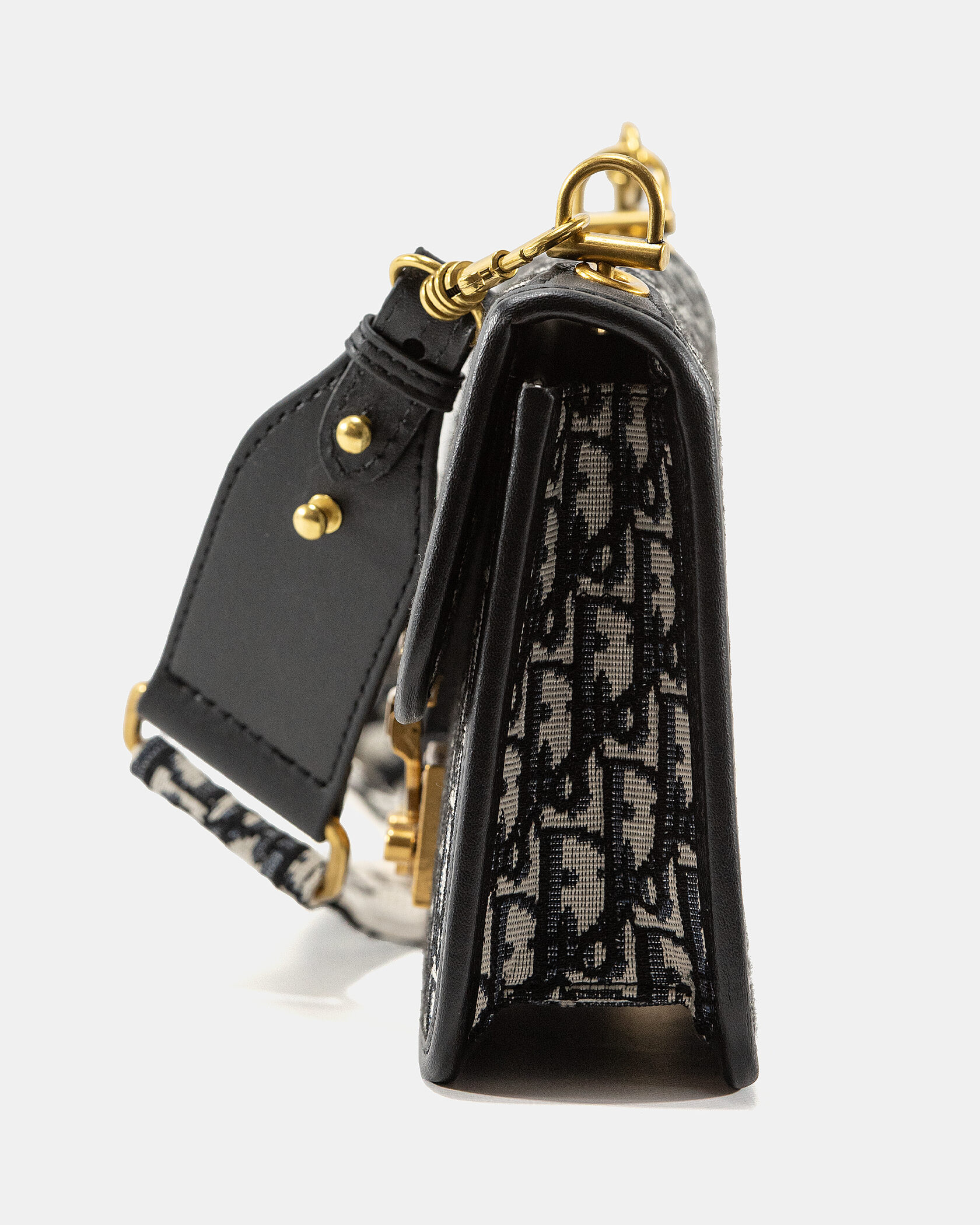 Dior Oblique Denim Medium C’est oblique Jacquard Shoulder bag - 12