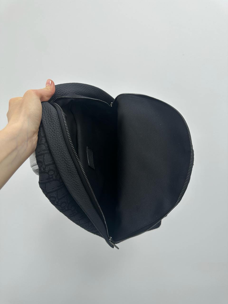 Dior Rider Backpack Black Dior Oblique Jacquard - 11