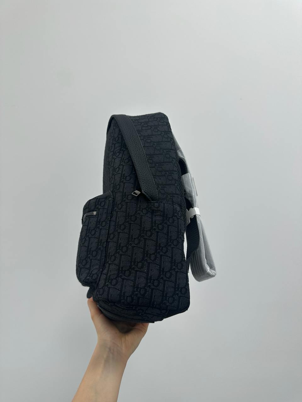 Dior Rider Backpack Black Dior Oblique Jacquard - 6