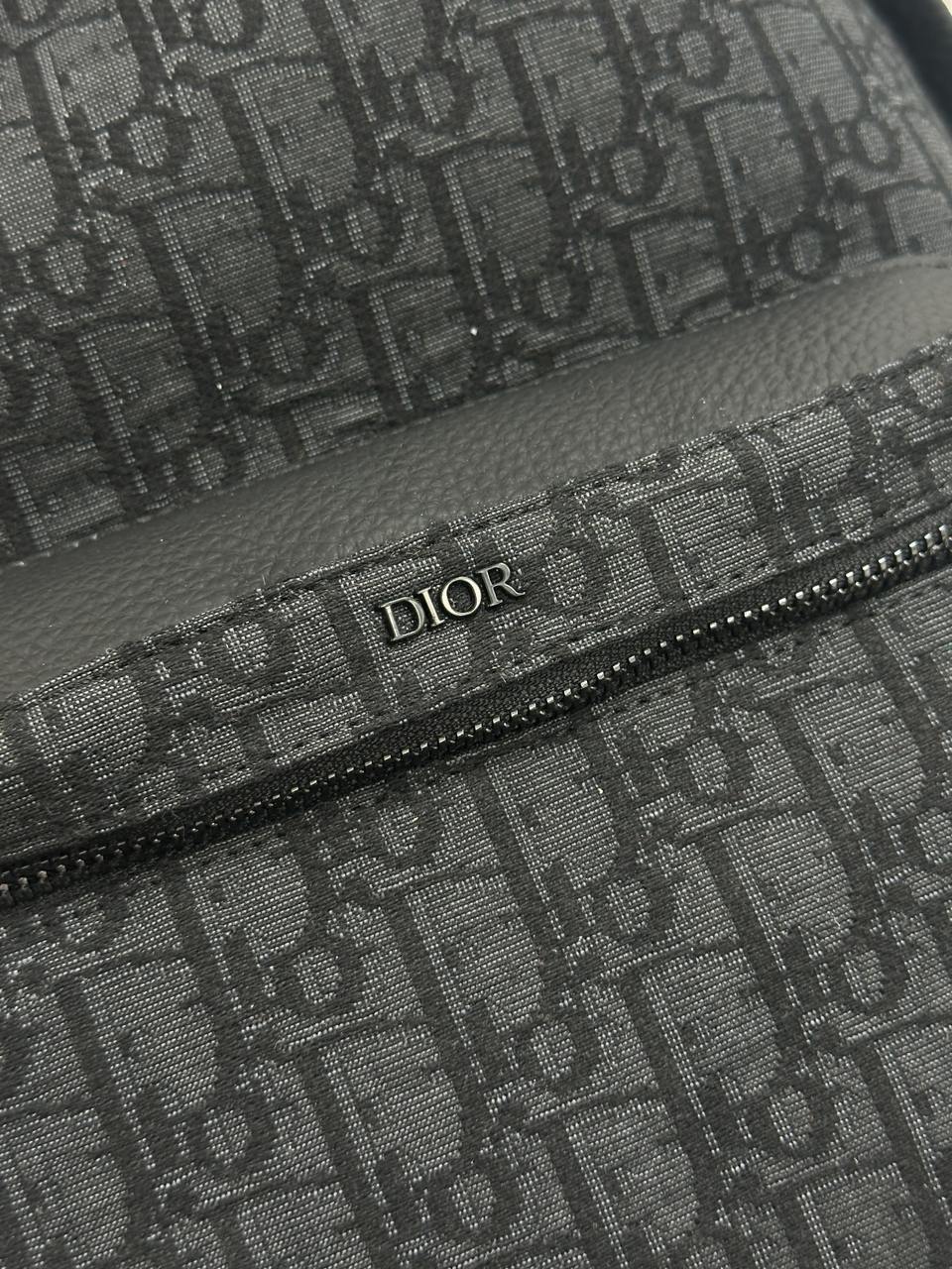 Dior Rider Backpack Black Dior Oblique Jacquard - 8
