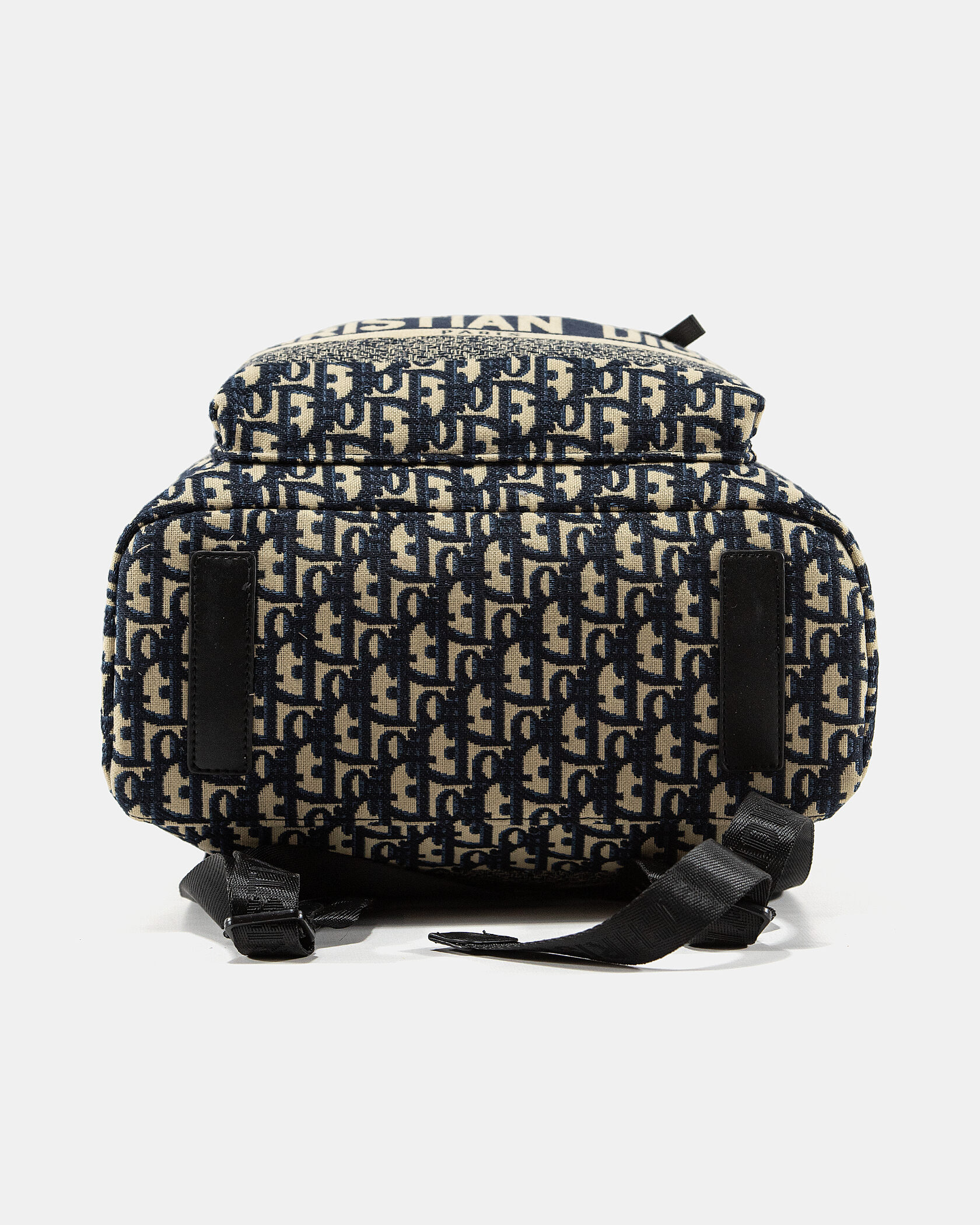 Dior Travel Backpack Dior Oblique Jacquard Blue - 6