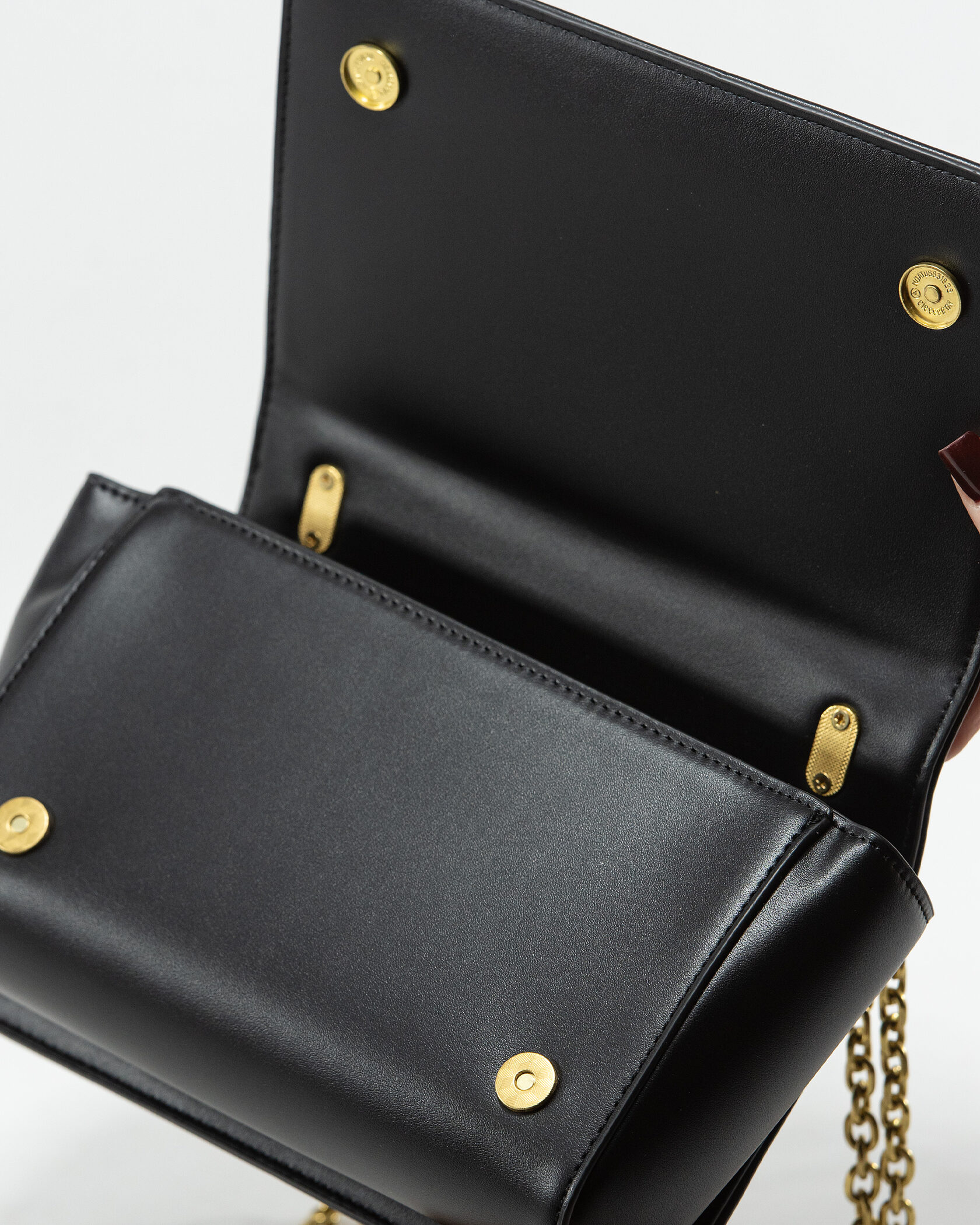 Dolce &amp; Gabbana DG Girls black leather shoulder bag - 12