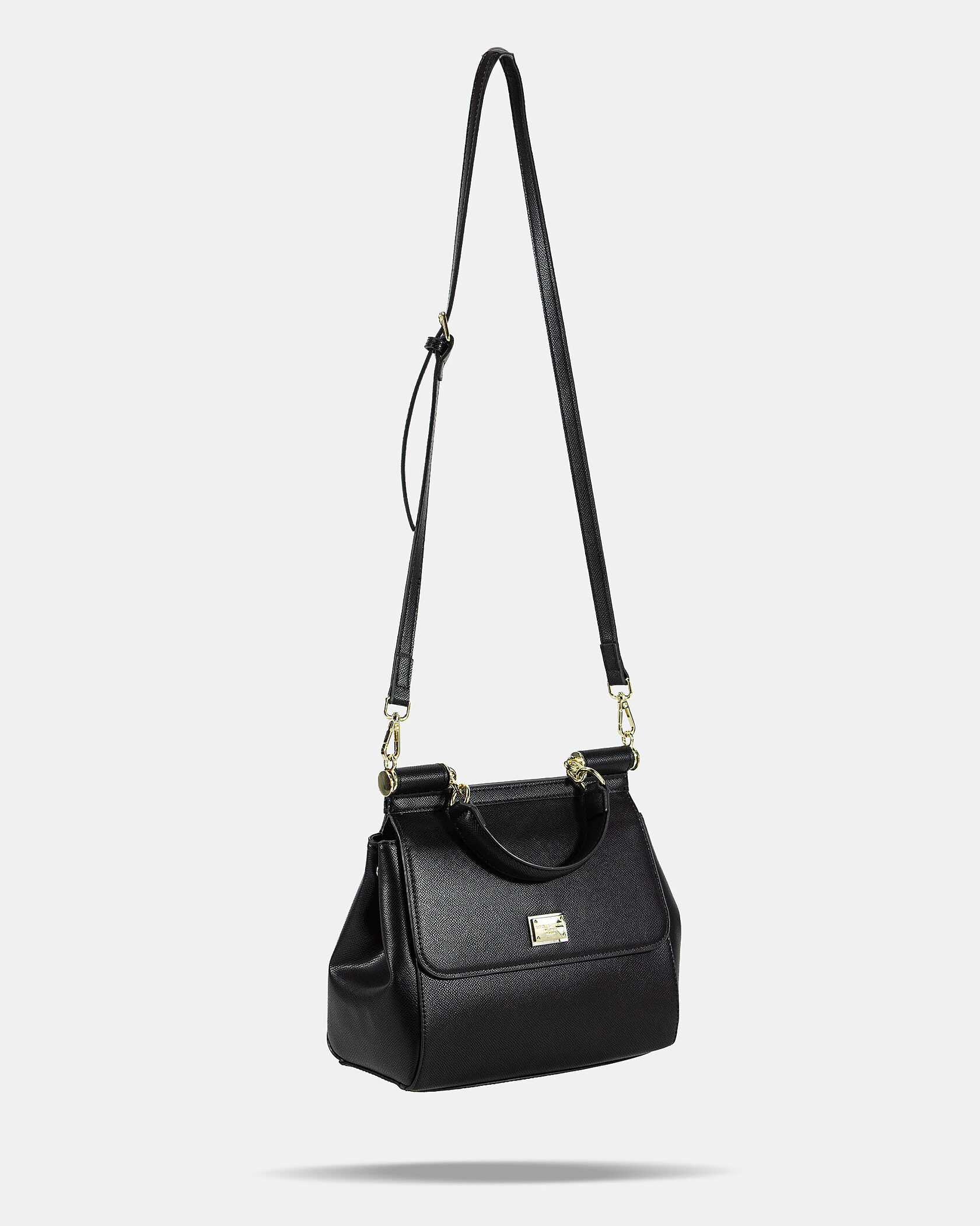 Dolce &amp; Gabbana Medium Sicily Black Bag - 5