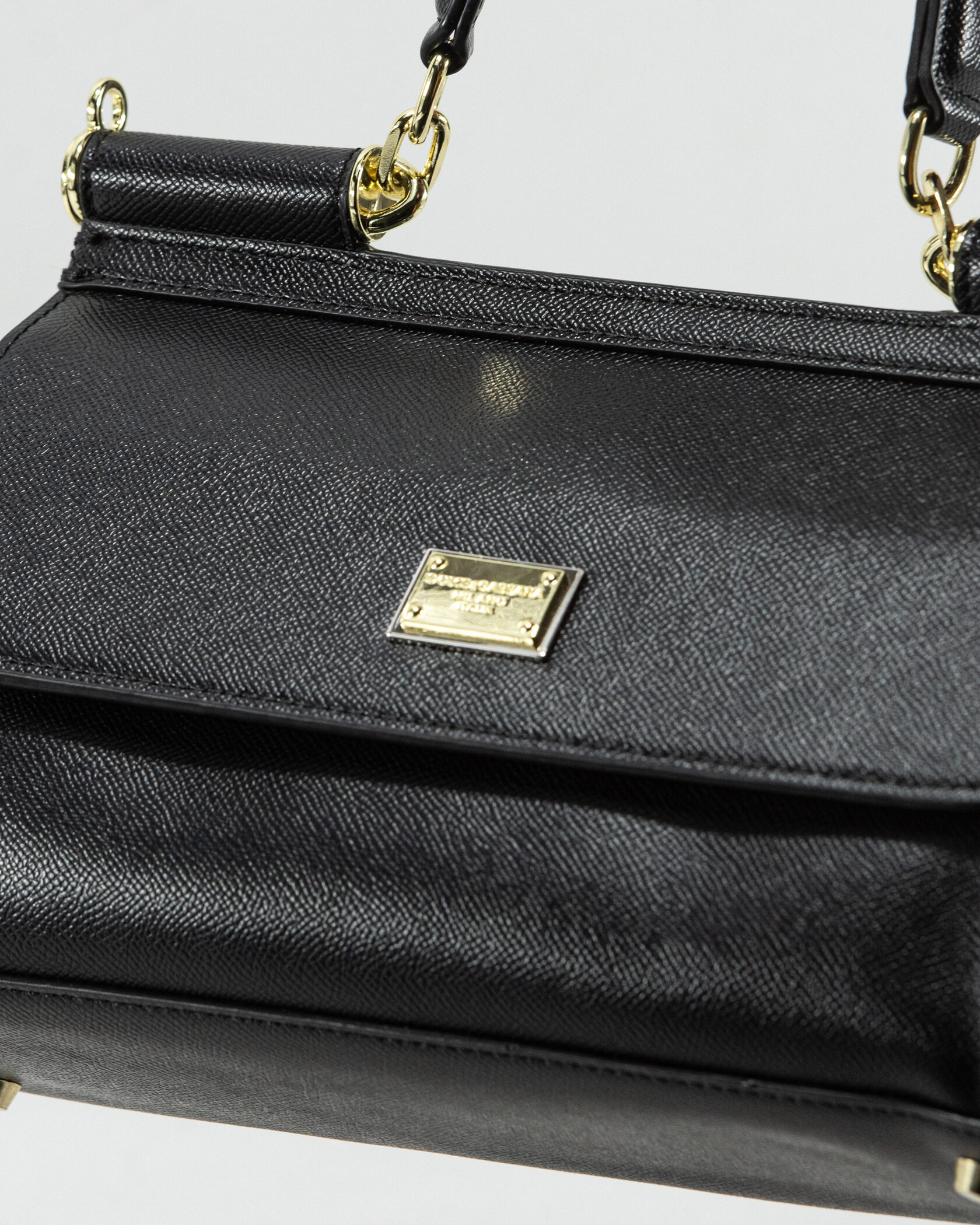 Dolce &amp; Gabbana Sicily Black Bag - 7