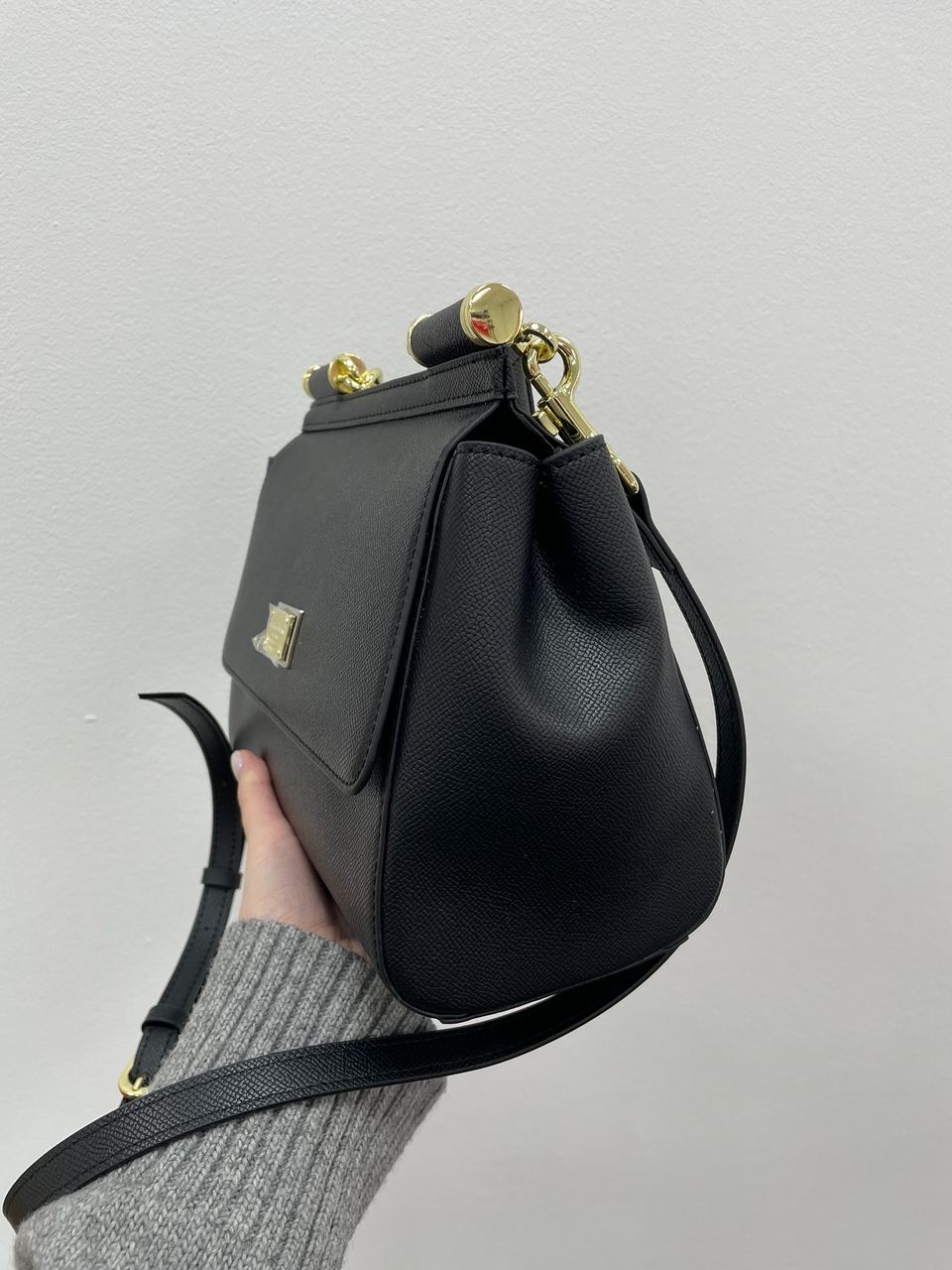 Dolce&amp;Gabbana Sicily Medium Elongated Black - 9