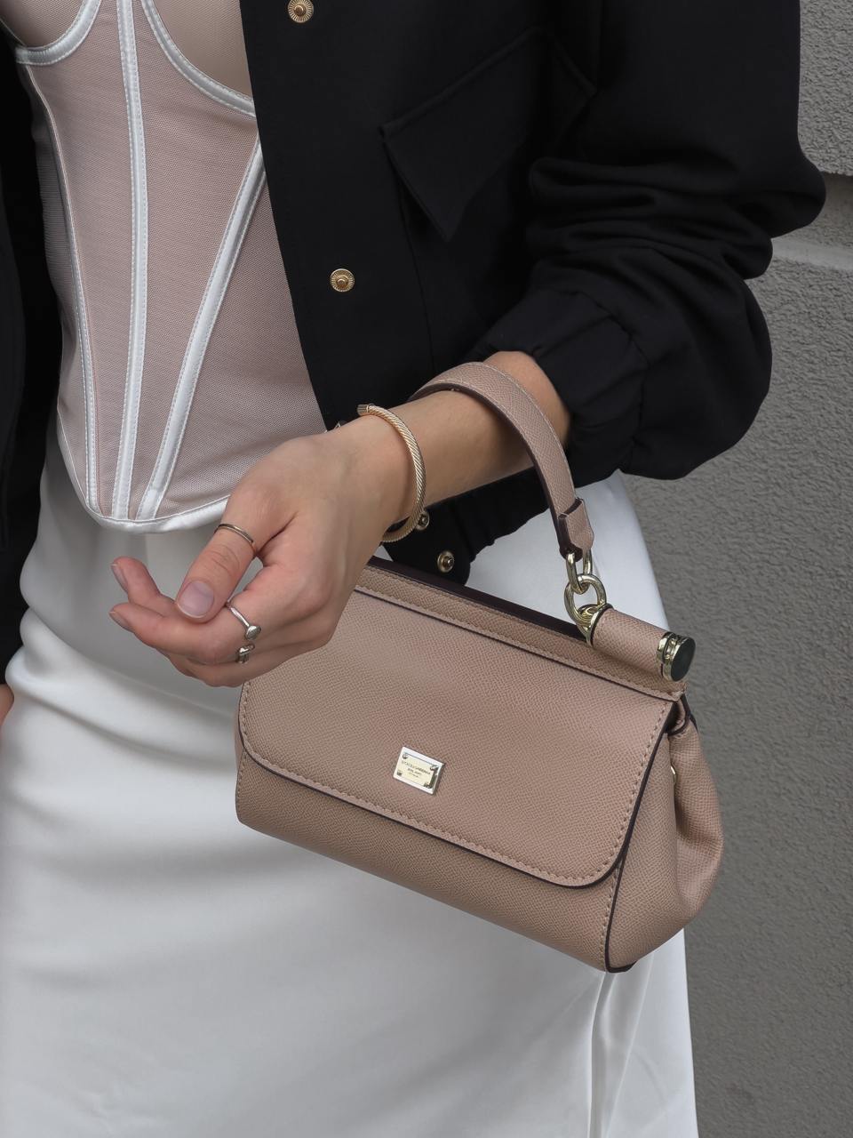 Dolce &amp; Gabbana Sicily Small Leather Shoulder Bag - 11