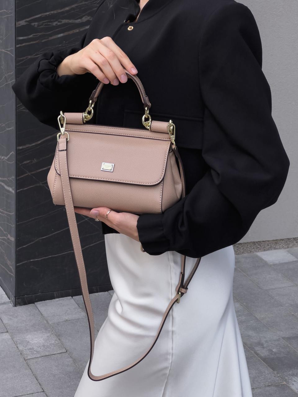 Dolce &amp; Gabbana Sicily Small Leather Shoulder Bag - 13