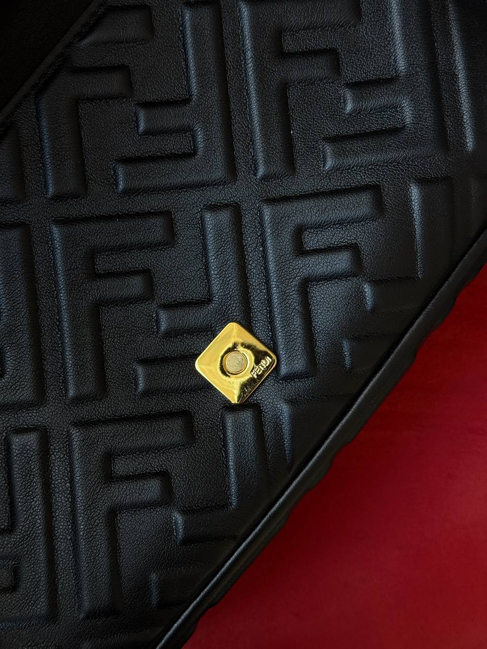 Fendi Baguette Black Leather Bag - 5