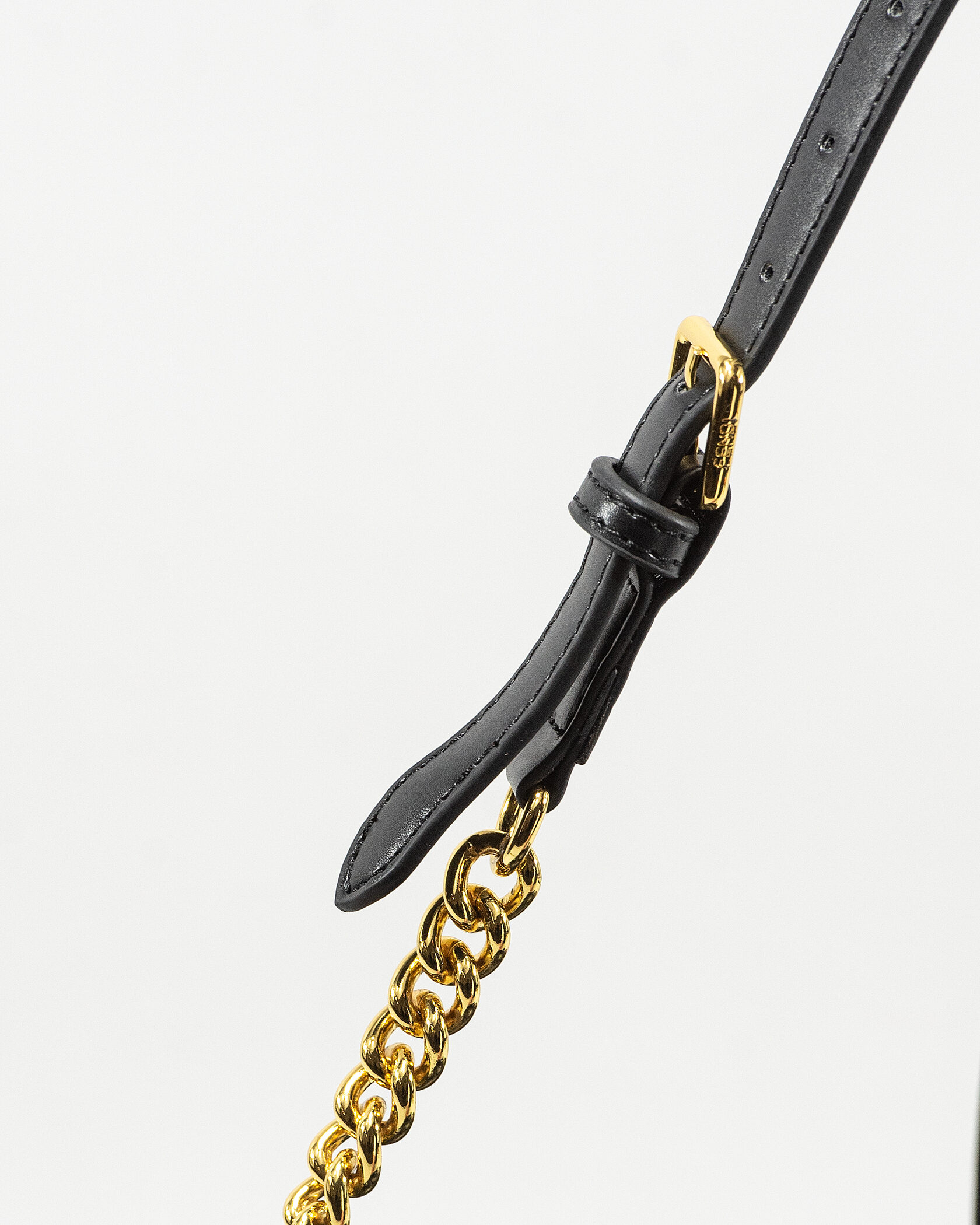 Fendi Mini Backpack in black embossed FF leather - 10