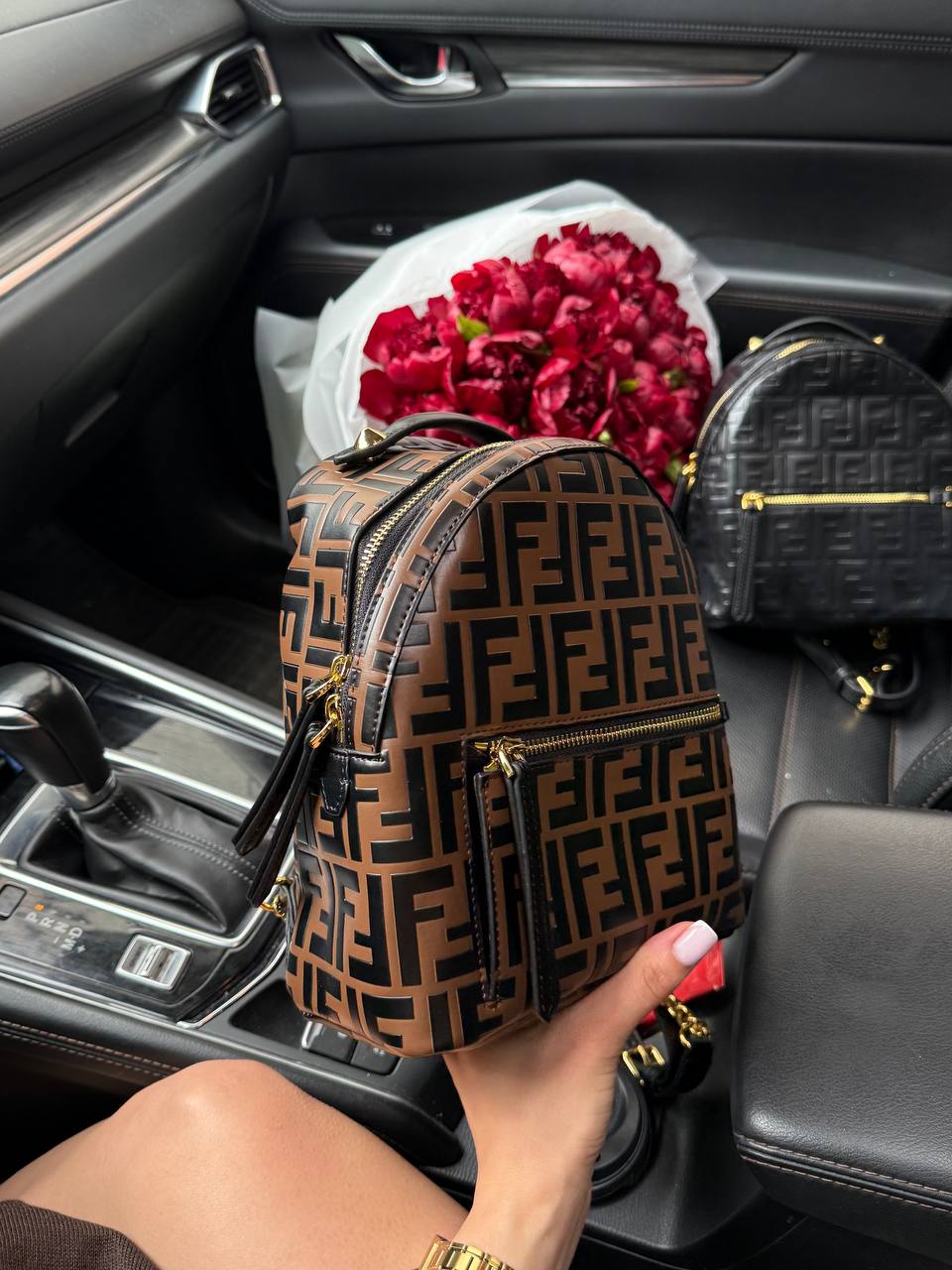 Fendi Mini Zucca FF Motif Backpack - 6