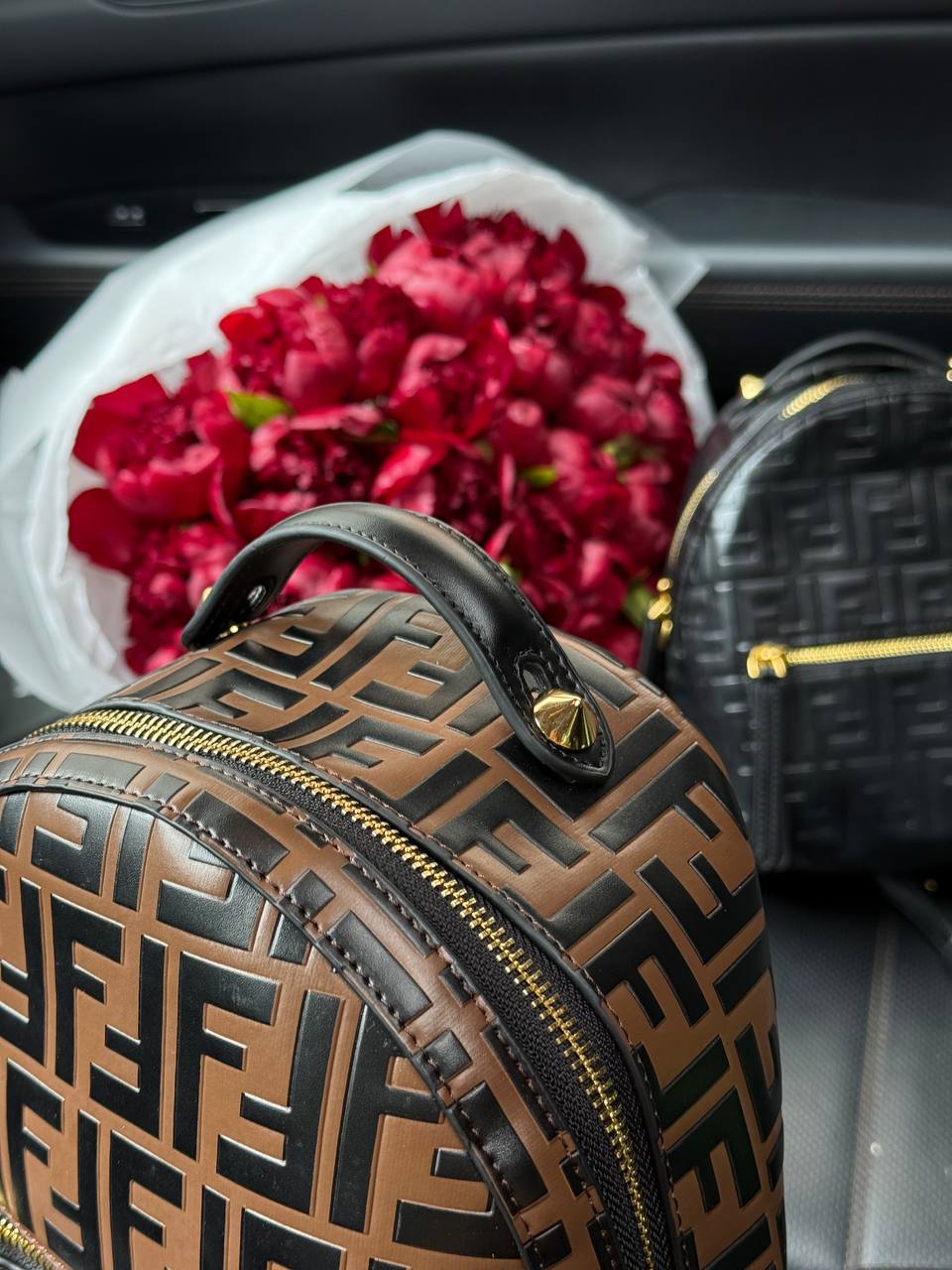 Fendi Mini Zucca FF Motif Backpack - 8