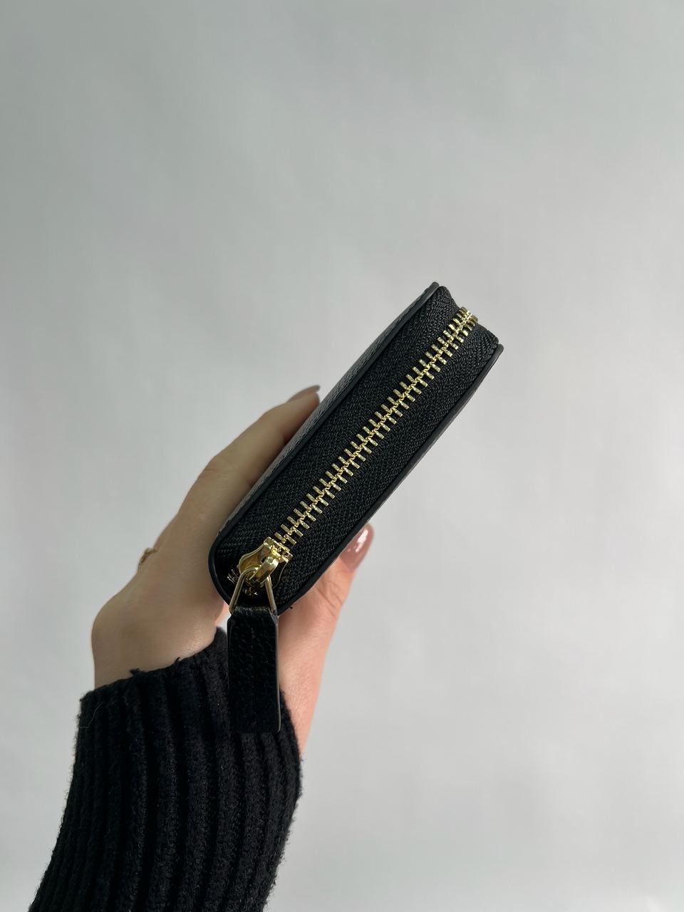 Gucci Animalier Leather Zip Around Wallet Black - 11