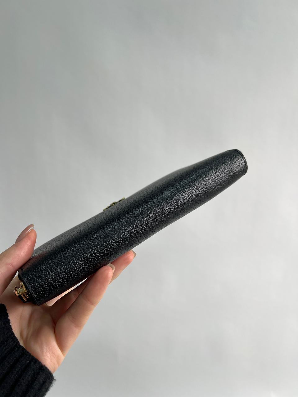 Gucci Animalier Leather Zip Around Wallet Black - 12