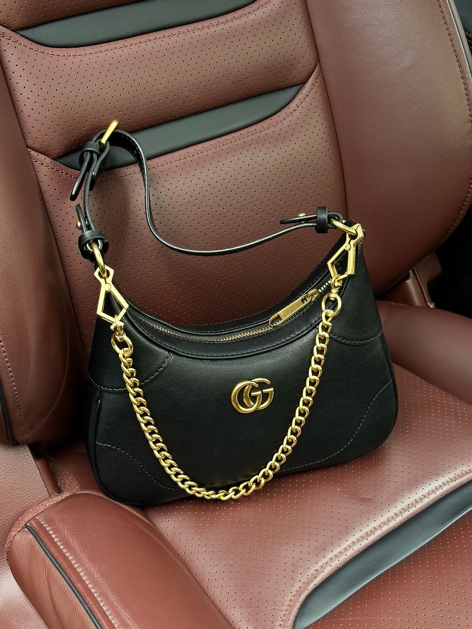 Gucci Aphrodite Small Shoulder Bag Black - 3