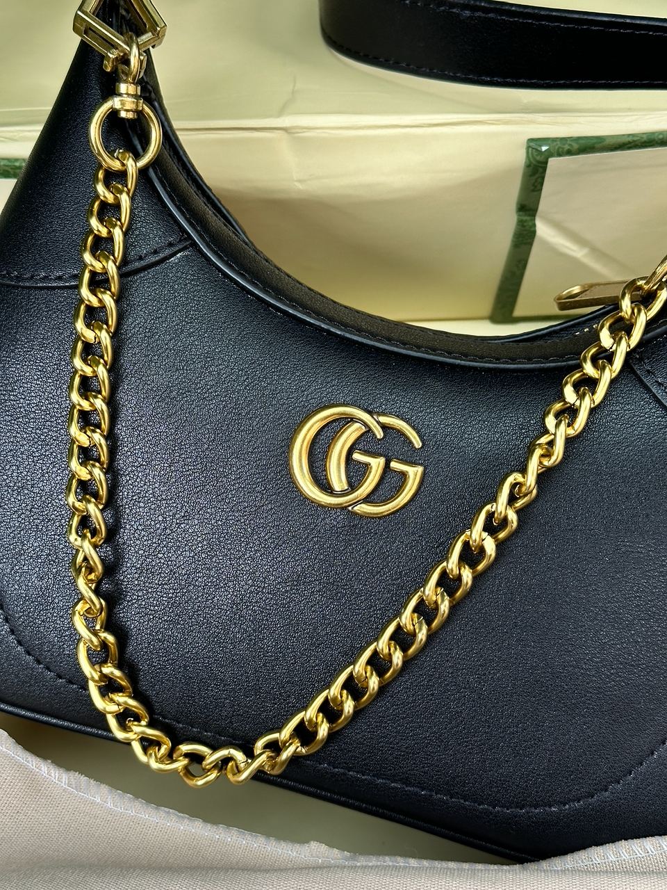 Gucci Aphrodite Small Shoulder Bag Black - 6