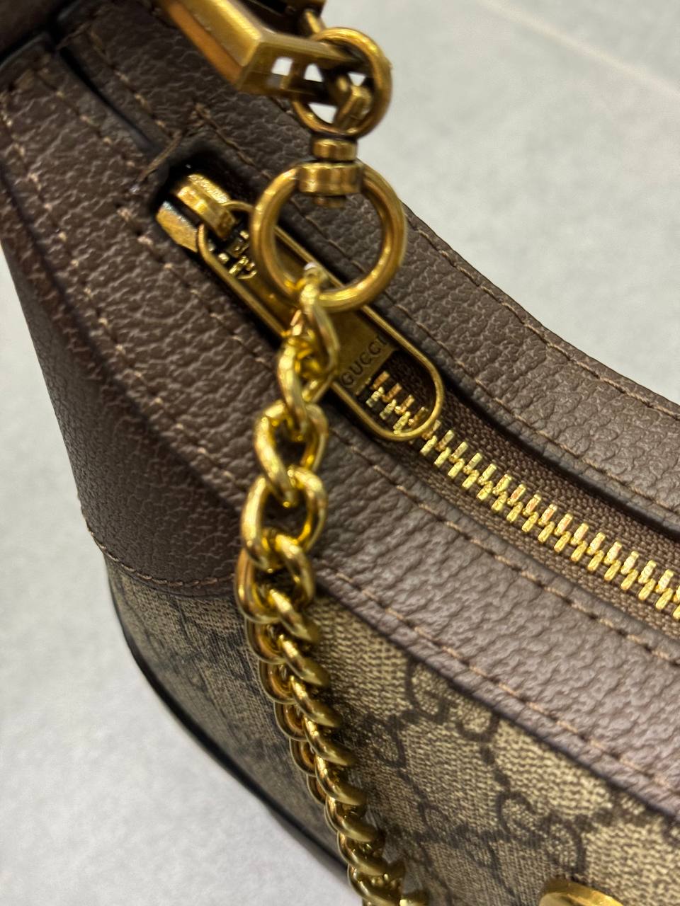 Gucci Aphrodite Small Shoulder Bag Grey - 4