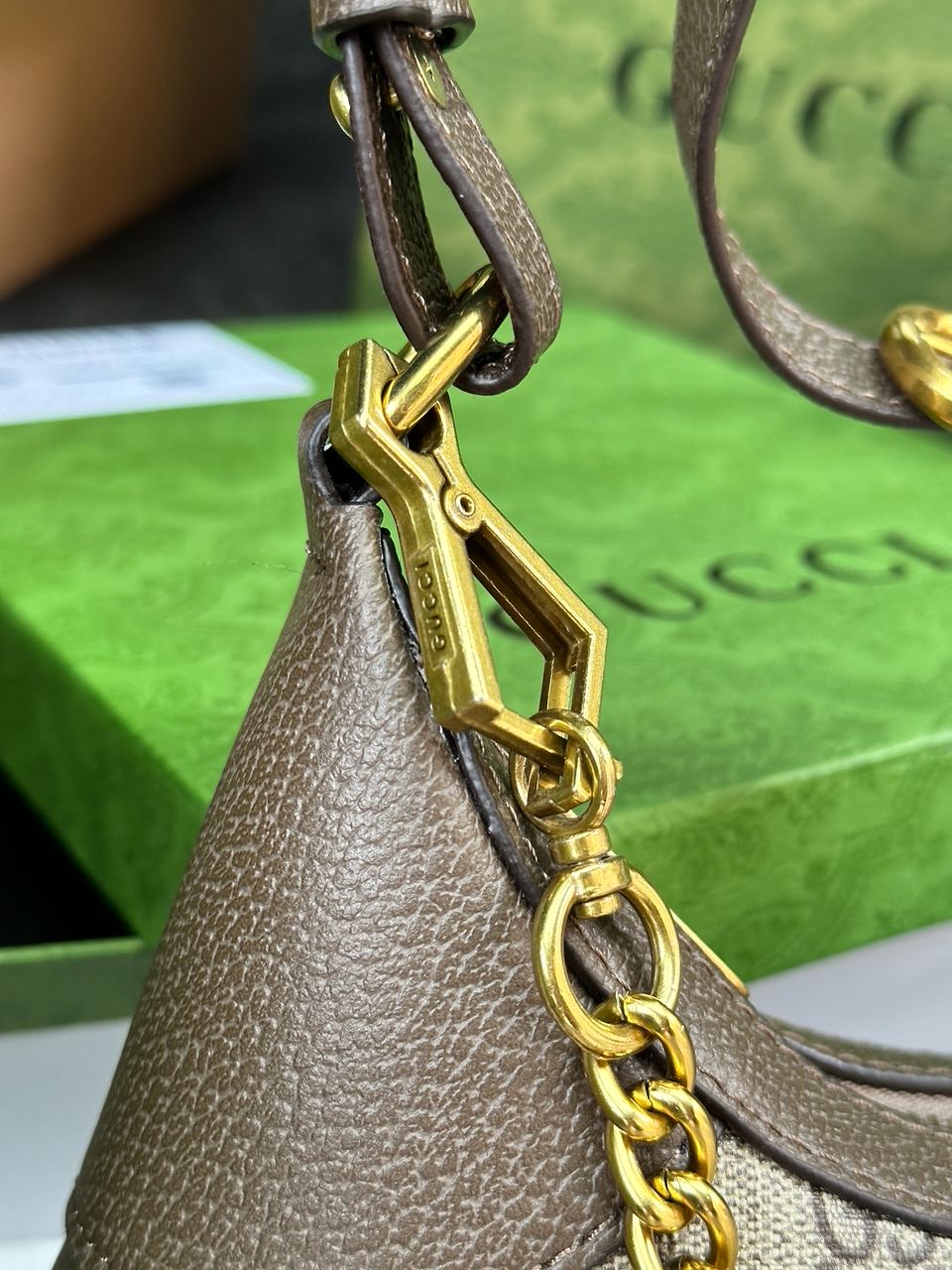 Gucci Aphrodite Small Shoulder Bag Grey - 16