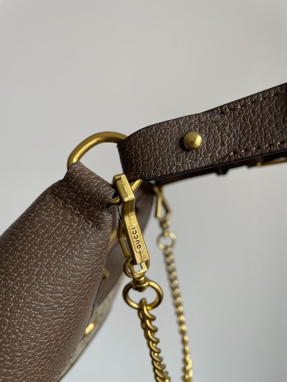 Gucci Aphrodite Small Shoulder Bag Grey - 19