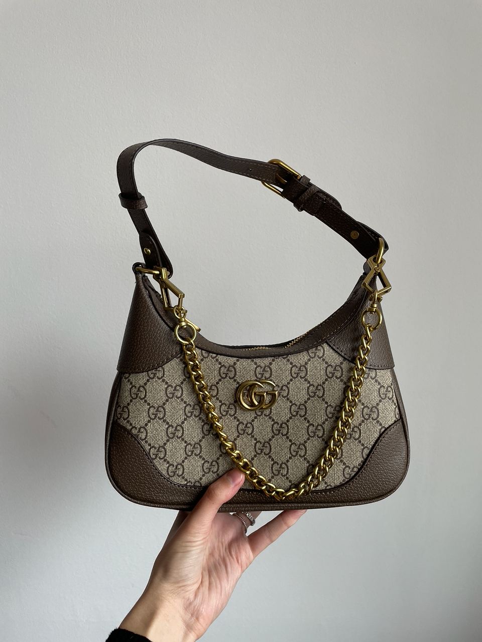 Gucci Aphrodite Small Shoulder Bag Grey - 5