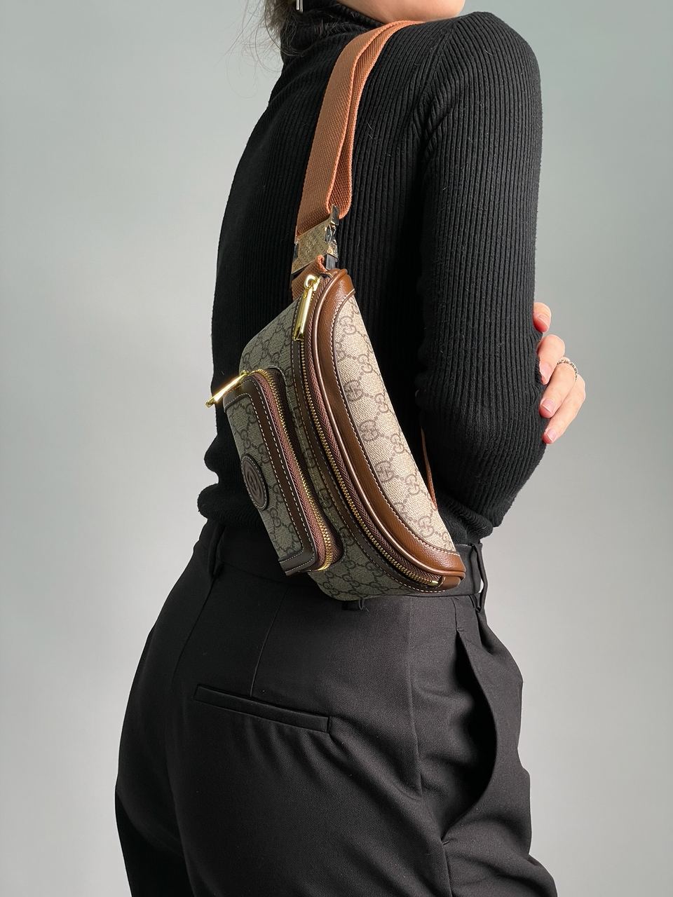 Gucci Belt Bag With Interlocking G - 10