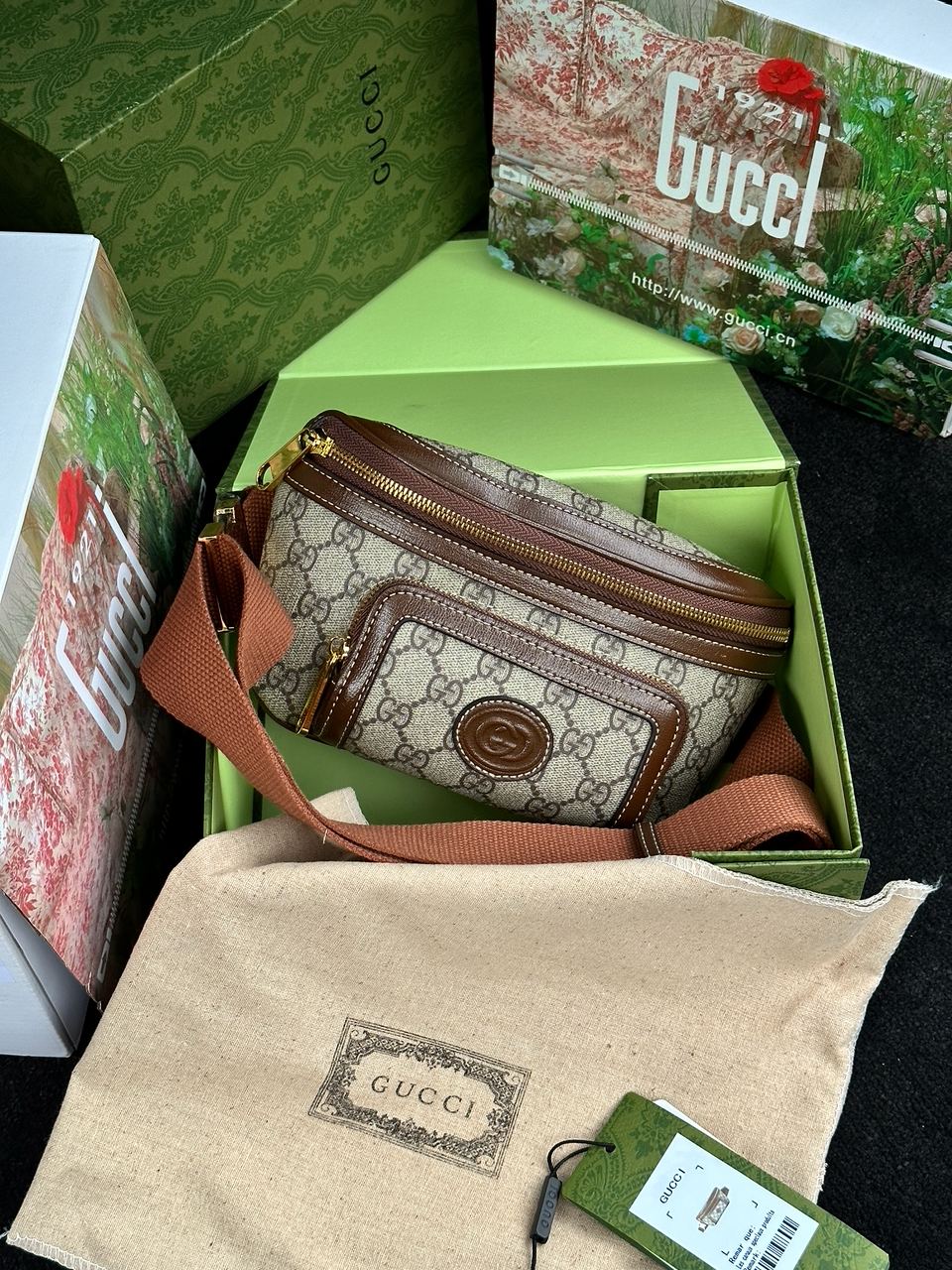 Gucci Belt Bag With Interlocking G - 2