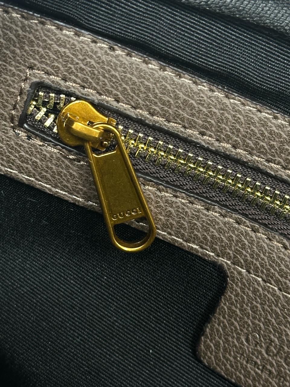 Gucci GG Belt Bag With Zip Pocket Beige - 13