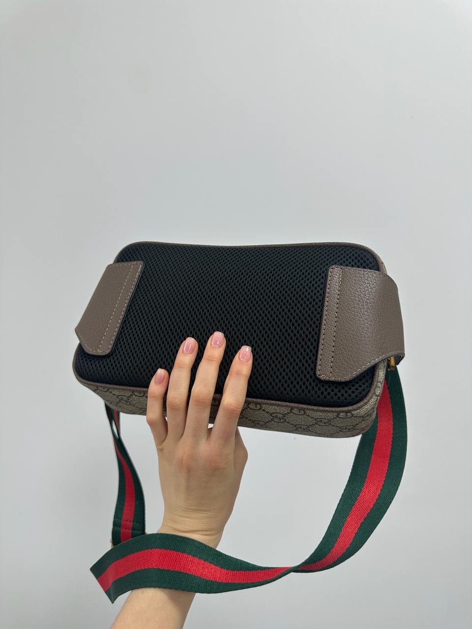 Gucci GG Belt Bag With Zip Pocket Beige - 6