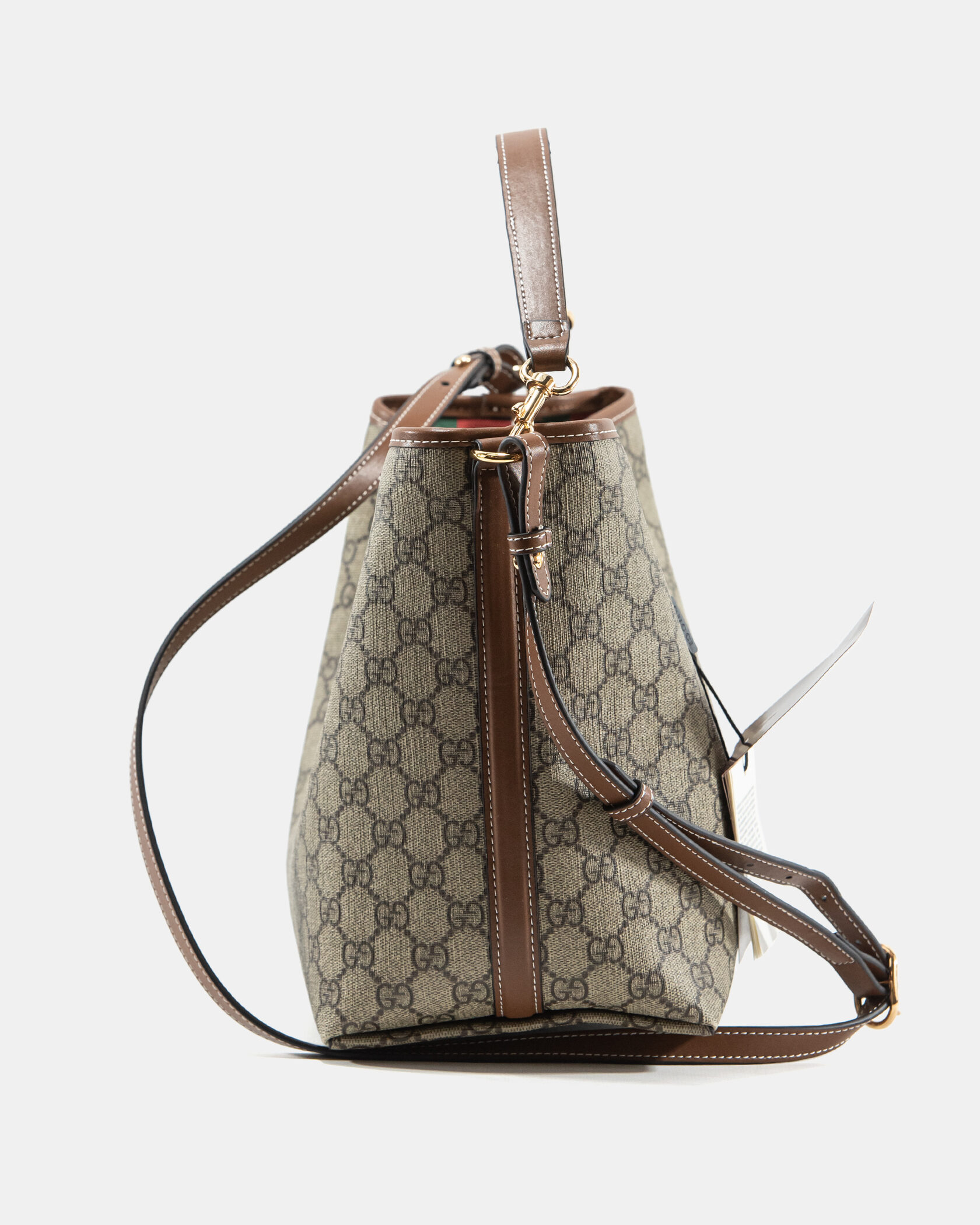 Gucci GG Emblem Small Bucket Bag - 7