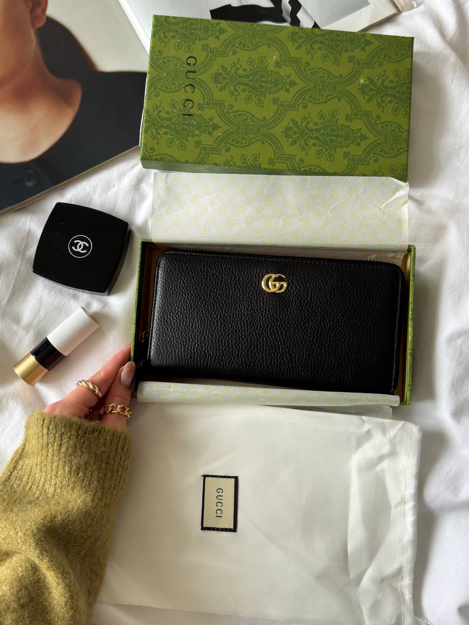 Gucci GG Marmont Continental Wallet - 3