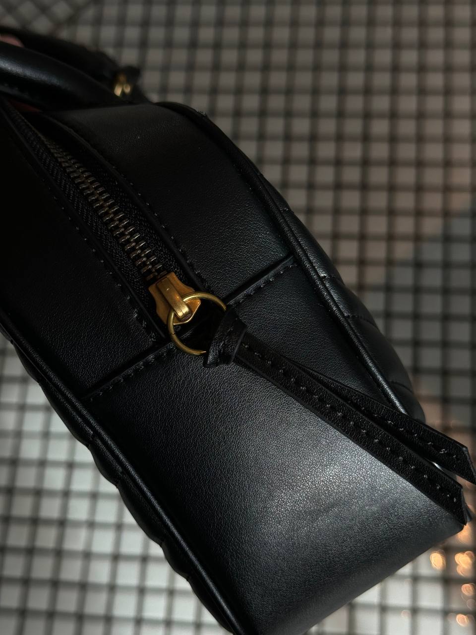 Gucci GG Marmont Small Top Handle Bag in Black Matelassé Leather - 13