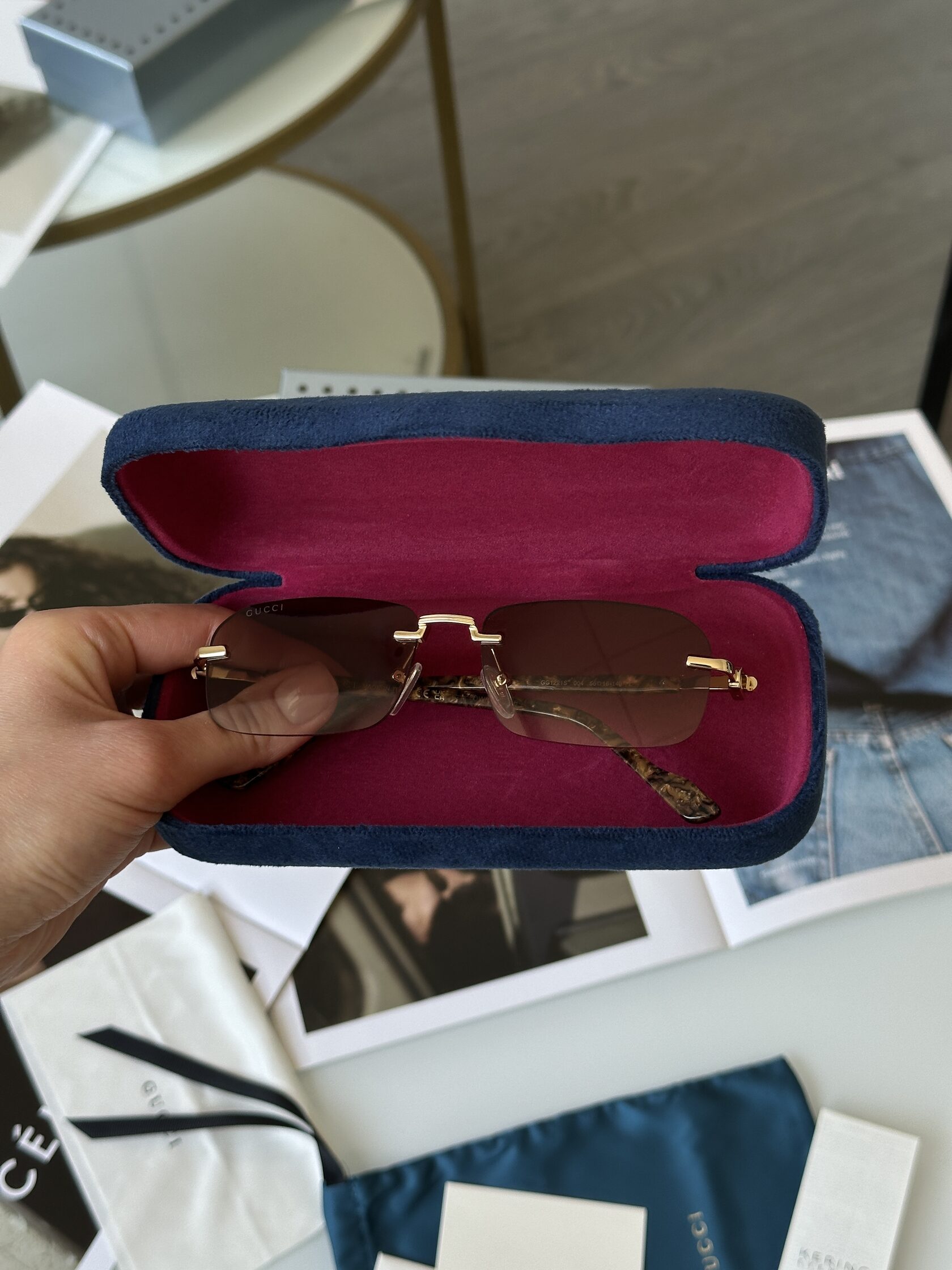 Gucci GG1221S 004 Brown/Leo - 2