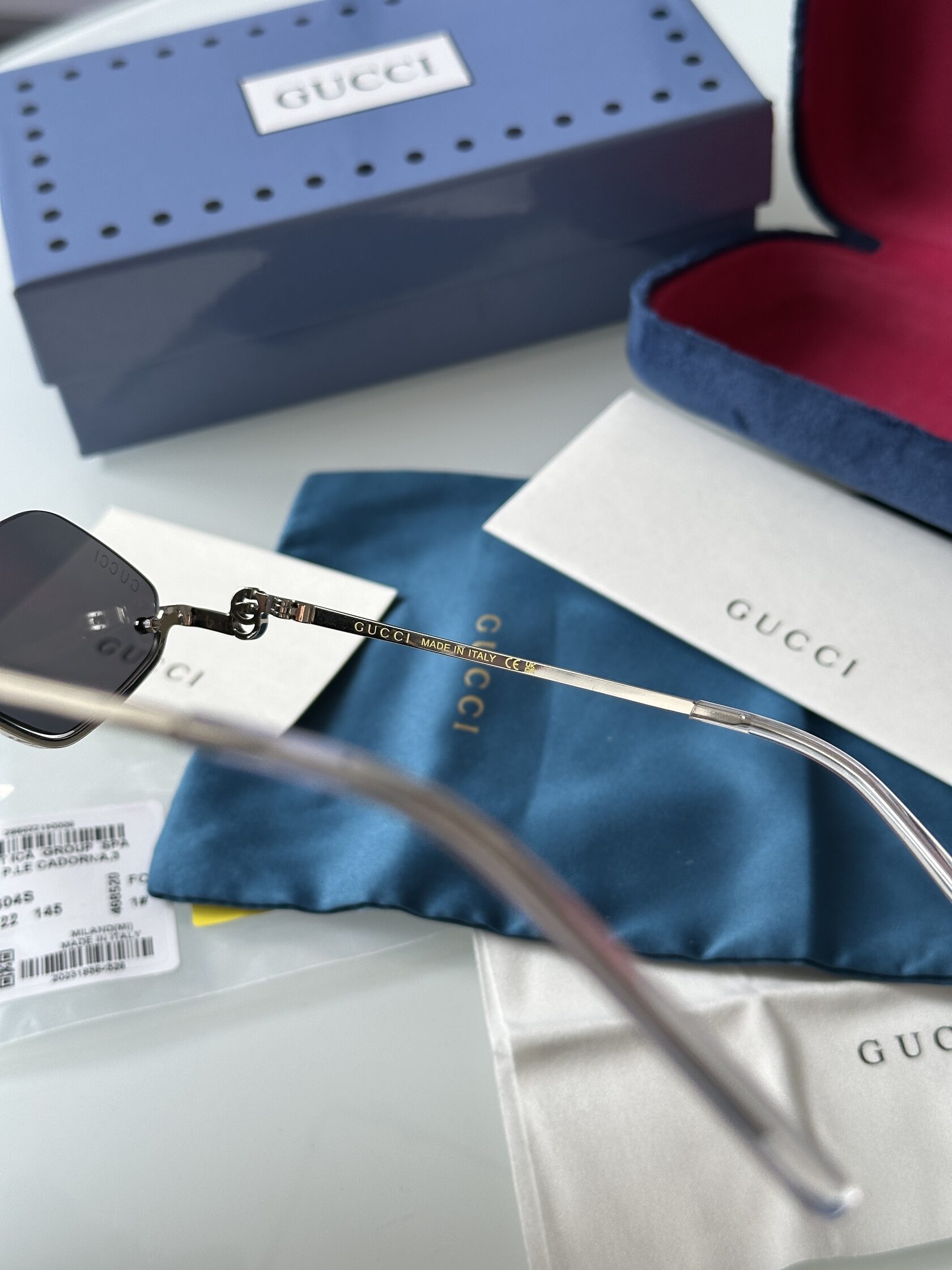 Gucci GG1604S 003 Black/Silver - 18