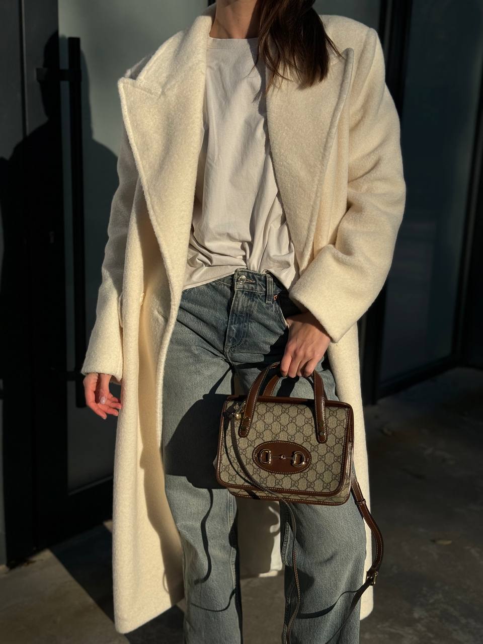 Gucci Horsebit 1955 GG Mini Top Handle Bag in Brown - 2