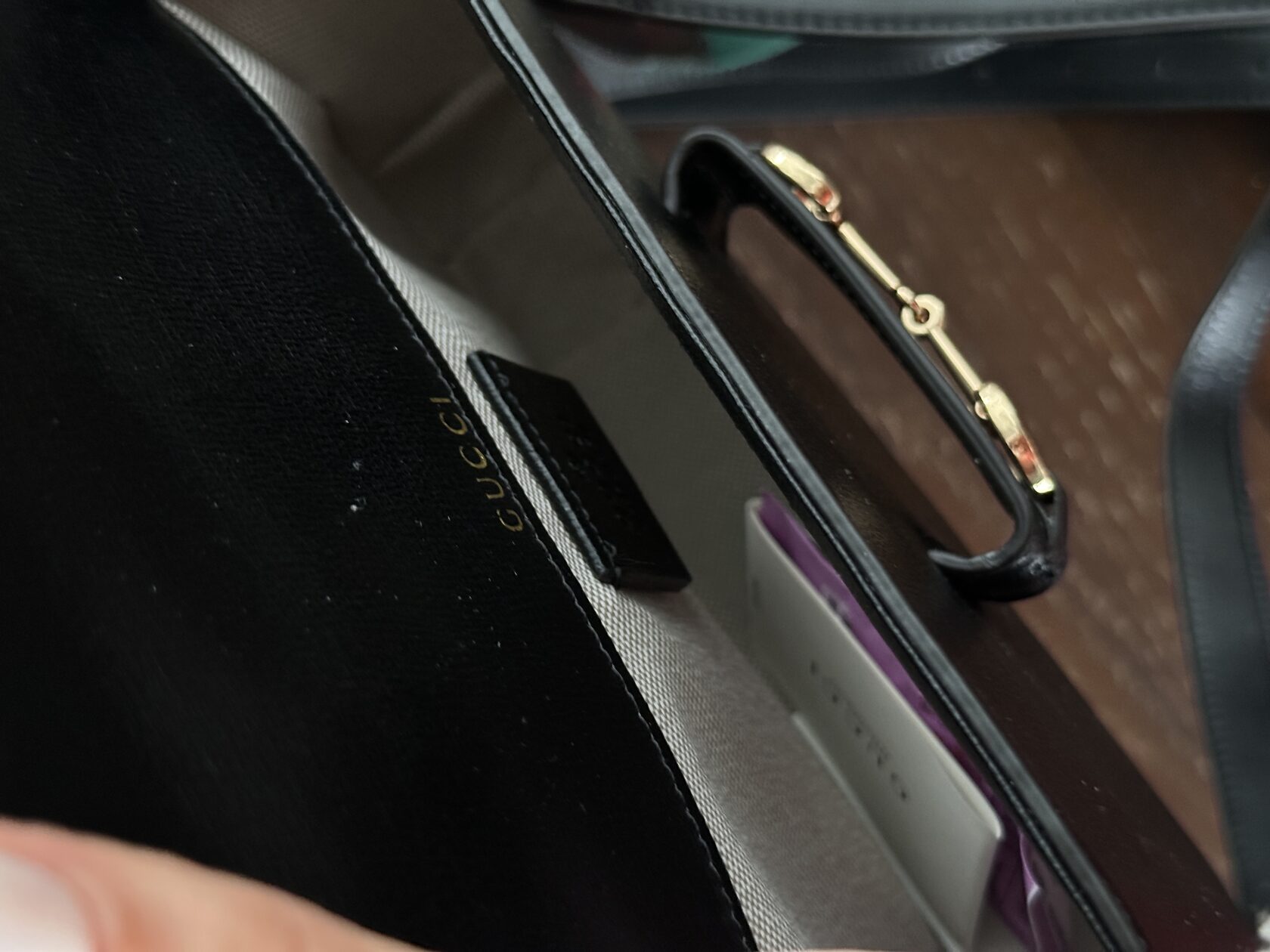 Gucci Horsebit 1955 Mini Bag Black - 5