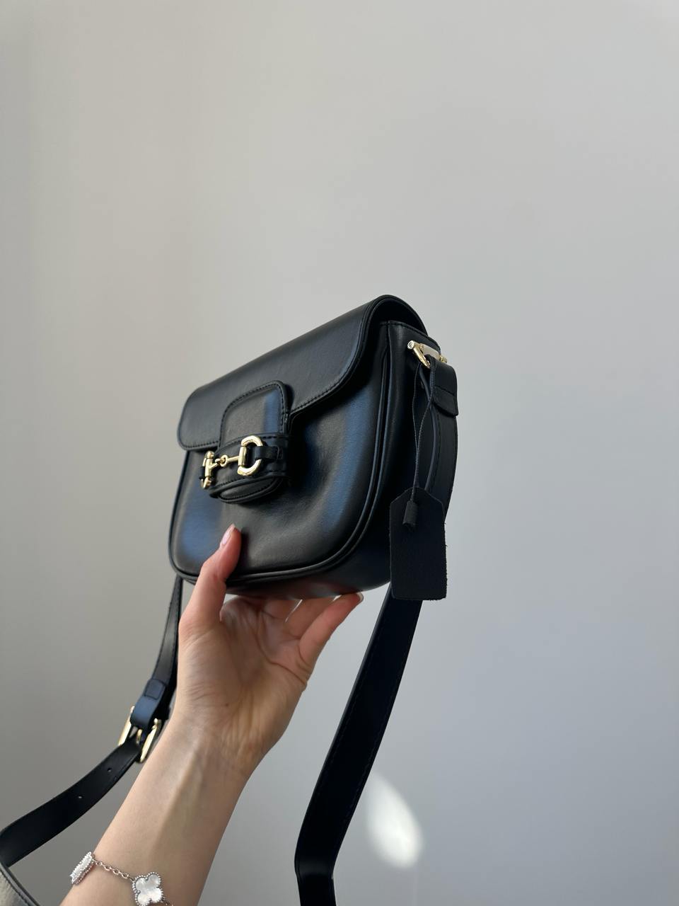 Gucci Horsebit 1955 Mini Bag Black Soft - 7