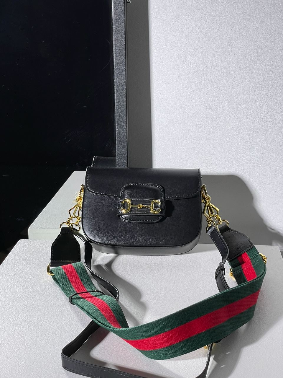 Gucci Horsebit 1955 Mini Bag Black - 3