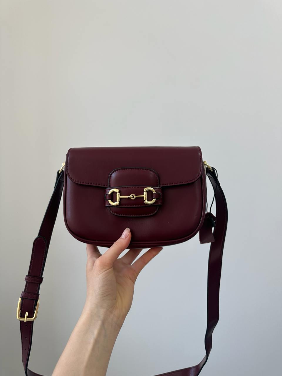 Gucci Horsebit 1955 Mini Bag Burgundy Soft - 4