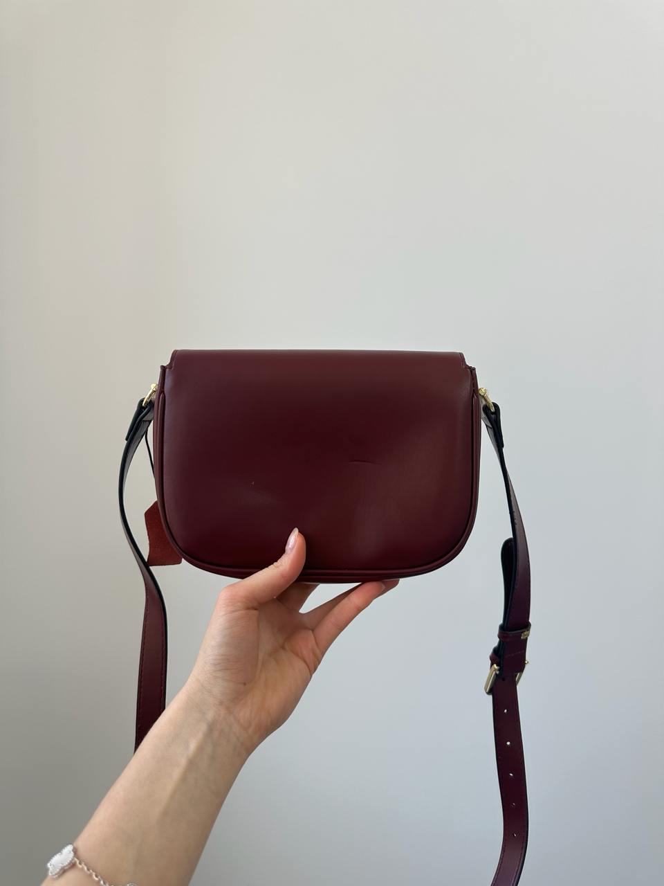 Gucci Horsebit 1955 Mini Bag Burgundy Soft - 6