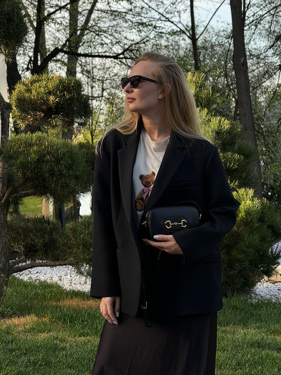 Gucci Horsebit 1955 Small Shoulder Bag Black - 8