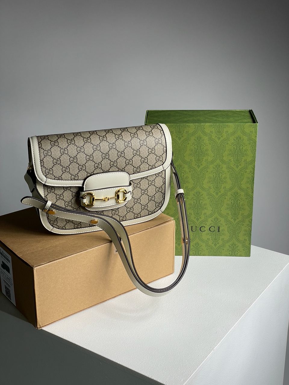 Gucci Horsebit 1955 Small Shoulder Bag - 4
