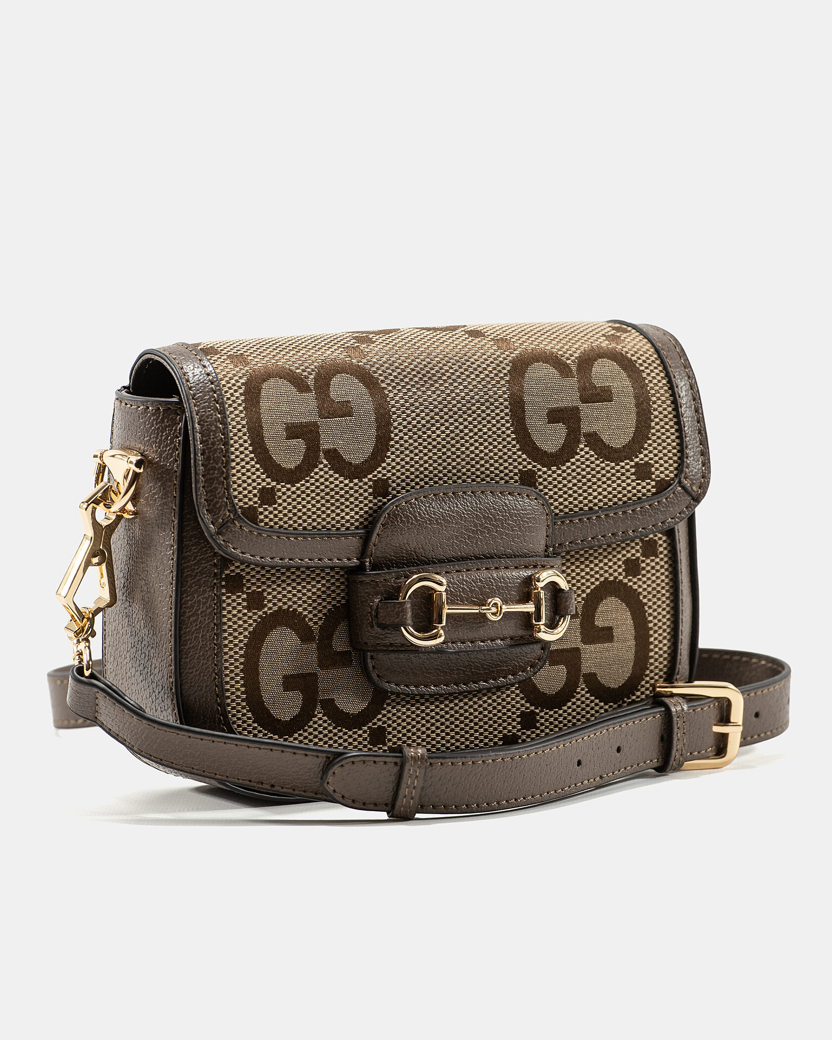 Gucci Horsebit 1955 Textile Mini Bag - 7