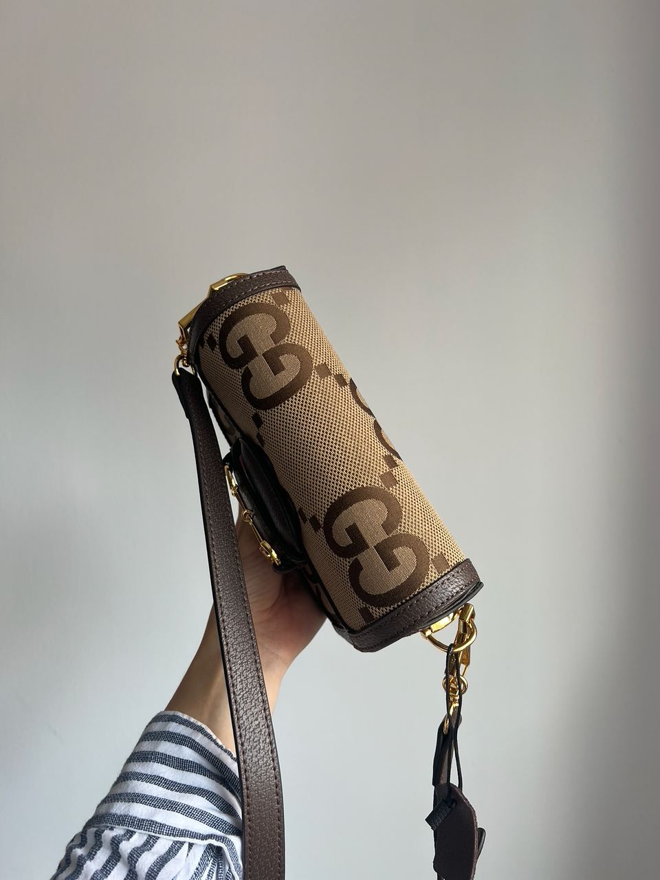 Gucci Horsebit 1955 Textile Mini Bag - 4