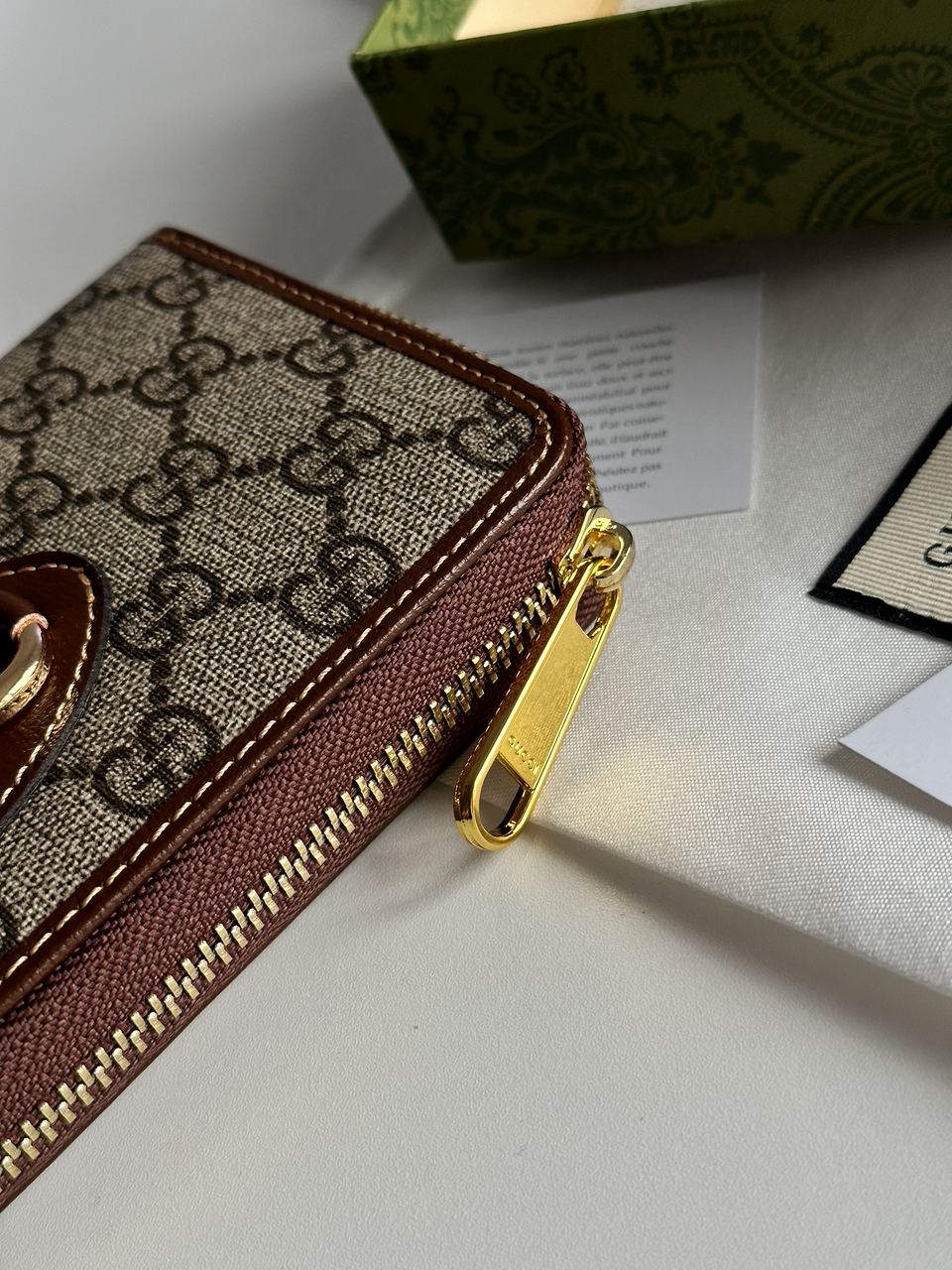 Gucci Horsebit 1955 Zip Around Wallet - 12