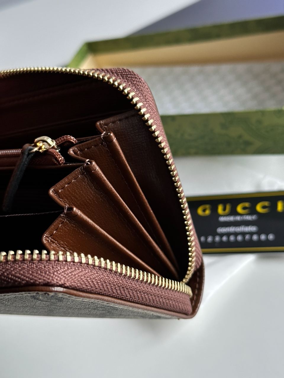 Gucci Horsebit 1955 Zip Around Wallet - 15