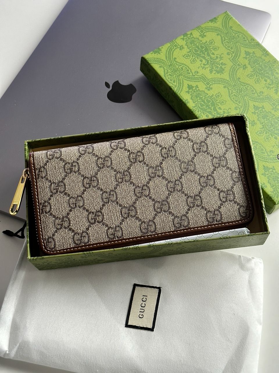 Gucci Horsebit 1955 Zip Around Wallet - 6
